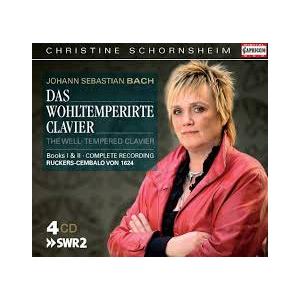 クリスティーネ・ショルンスハイム J.S.バッハ: 平均律クラヴィーア曲集(全曲) CD