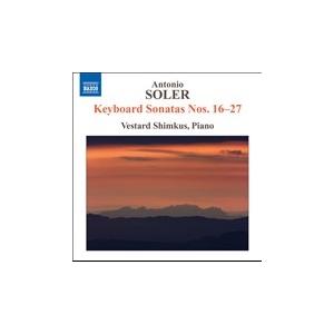 ヴェスタルド・シムクス A.Soler: Keyboard Sonatas No.16-No.27 ...