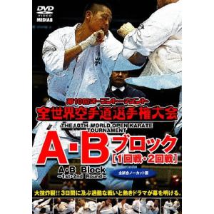 極真会館 第10回全世界空手道選手権大会 A・Bブロック1-2回戦 2011.11.4-6 東京都体育館 DVD