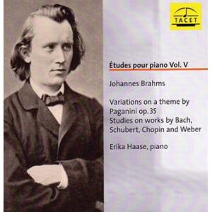 エリカ・ハーゼ Brahms: Paganini Variations Op.35, Studies...