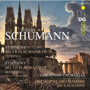 クリスティアン・ツァハリアス シューマン: 交響曲第1番 「春」、第3番「ライン」 SACD Hyb...