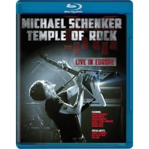 Michael Schenker Temple of Rock: Live in Europe Blu-ray Disc