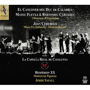 ジョルディ・サヴァール ラ・カペッラ・レイアル・デ・カタルーニャ設立25周年ボックス ［4SACD ...