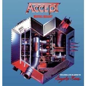 Accept Metal Heart/Kaizoku-Ban-Live In Japan CD