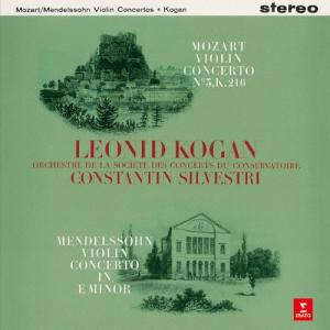 レオニード・コーガン モーツァルト:ヴァイオリン協奏曲 第3番 メンデルスゾーン:ヴァイオリン協奏曲 CD