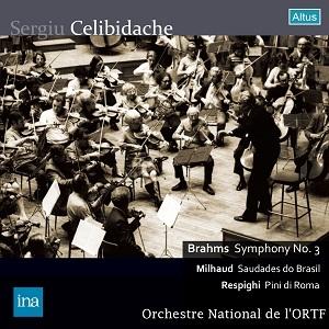 セルジュ・チェリビダッケ Brahms: Symphony No.3; Mihaud: Saudad...