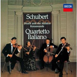 イタリア弦楽四重奏団 シューベルト: 弦楽四重奏曲 CD