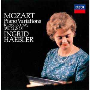 イングリット・ヘブラー キラキラ星変奏曲/モーツァルト: 変奏曲集＜タワーレコード限定＞ CD