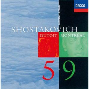 シャルル デュトワ ショスタコーヴィチ: 交響曲 第5番, 第9番 CD