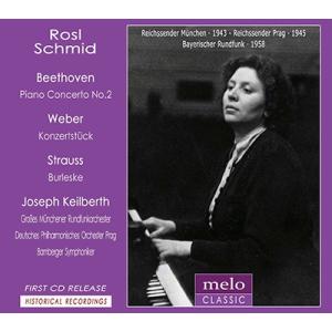 ローズル シュミット Rosl Schmid plays Beethoven, Weber and R.Strauss CD