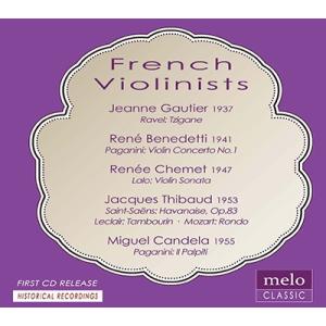 Various Artists French Violinists CD