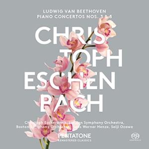 クリストフ・エッシェンバッハ ベートーヴェン: ピアノ協奏曲第5番《皇帝》、第3番 SACD Hybrid｜tower