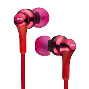 JVC インナーイヤーヘッドホン HA-FX26 レッド Headphone/Earphone｜tower