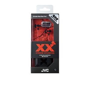 JVC インナーイヤーヘッドホン HA-FX11X レッド Headphone/Earphone