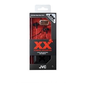 JVC インナーイヤーヘッドホン HA-FX33X レッド Headphone/Earphone｜tower