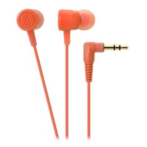 audio-technica インナーイヤーヘッドホン ATH-CKL220 Orange Head...