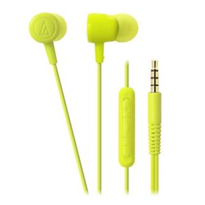 audio-technica iPod/iPhone/iPad専用インナーイヤーヘッドホン ATH-CKL220i Light Green Headphone/Earphone｜tower