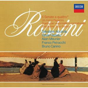 サルヴァトーレ・アッカルド ロッシーニ: 弦楽のためのソナタ集(第1番〜第6番), 二重奏曲, パガ...