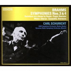 カール・シューリヒト ブラームス:交響曲第3番/第4番、他＜タワーレコード限定＞ SACD Hybr...