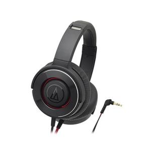 audio-technica SOLIDBASS ヘッドホン ATH-WS550/BlackRed Headphone/Earphone｜tower