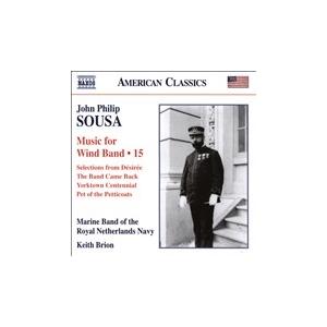 オランダ王立海軍軍楽隊 Sousa: Music for Wind Band Vol.15 CD