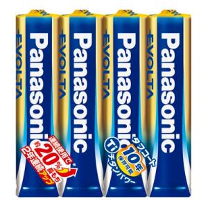 Panasonic アルカリ乾電池 エボルタ 単4形4本パック LR03EJ/4SE Accesso...