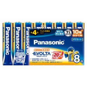 Panasonic アルカリ乾電池 エボルタ 単4形8本パック LR03EJ/8SW Accesso...