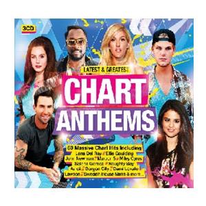 Various Artists Latest &amp; Greatest Chart Anthems CD