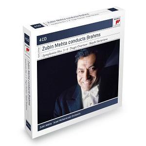 ズービン・メータ Zubin Mehta Conducts Brahms＜完全生産限定盤＞ CD