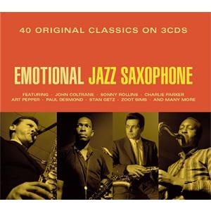 Various Artists Emotional Jazz Saxophone CD