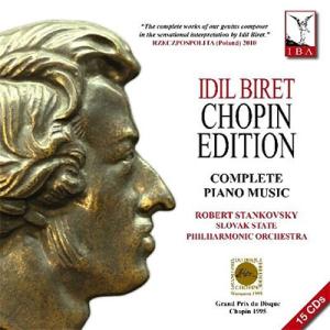 イディル ビレット Chopin Edition - Complete Piano Music CD