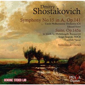エドゥアルド・セーロフ ショスタコーヴィチ: 最晩年の3作 - 交響曲第15番、ミケランジェロの詩に...