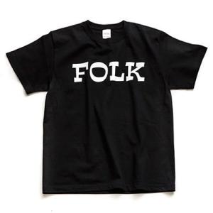 ジャンルT-Shirt FOLK ブラック Sサイズ Apparel｜tower