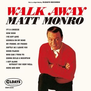 Matt Monro ウォーク アウェイ CD