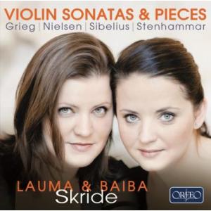 バイバ・スクリデ グリーグ、シベリウス、ニールセン、ステンハンマル: ヴァイオリン・ソナタと小品集 ...