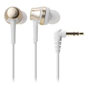 audio-technica インナーイヤーヘッドホン ATHCKR50 Champagne Gol...
