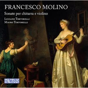 ルチアーノ・トルトレッリ Molino: Sonatas for Guitar and Violin...