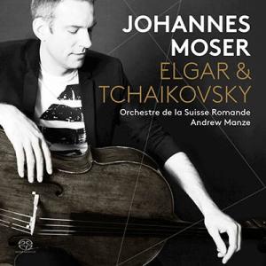 ヨハネス・モーザー エルガー: チェロ協奏曲、チャイコフスキー: ロココの主題による変奏曲 SACD Hybrid｜tower