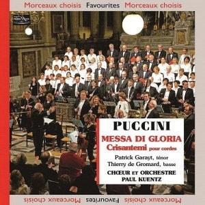 ポール クエンツ Puccini: Messa di Gloria, Crisantemi - pour cordes CD