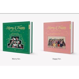 TWICE Merry&Happy: 1st Album Repackage (ランダムバージョン) CD