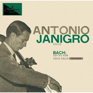 アントニオ・ヤニグロ J.S.バッハ: 無伴奏チェロ組曲(全曲)＜タワーレコード限定＞