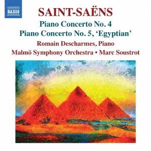 ロマン デシャルム Saint-Saens: Piano Concerto No. 4 & 5 CD