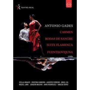 アントニオ・ガデス舞踊団 アントニオ・ガデス舞踊団〜カルメン、血の婚礼、フラメンコ組曲、アンダルシア...
