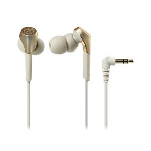 audio-technica インナーイヤーヘッドホン ATH-CKS550X シャンパンゴールド ...