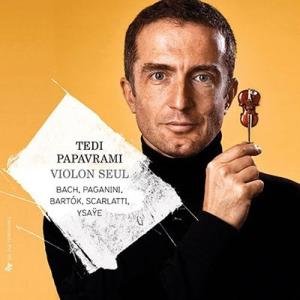テディ パパヴラミ 無伴奏ヴァイオリン作品集〜J.S.バッハ バルトーク パガニーニ スカルラッティ CD