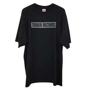 TOWER RECORDS Big T-shirts ブラック Apparel