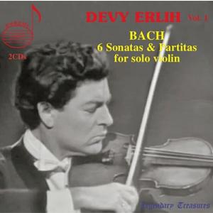 ドヴィ・エルリー J.S.バッハ: 無伴奏ヴァイオリンのためのソナタとパルティータ CD