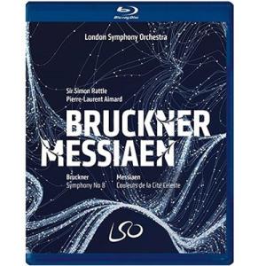 サイモン ラトル ブルックナー: 交響曲第8番 メシアン: 天国の色彩 ［Blu-ray Disc Blu-ray Disc