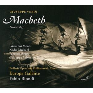 ファビオ・ビオンディ ヴェルディ: 歌劇《マクベス》(1847年、フィレンツェ初演版) CD