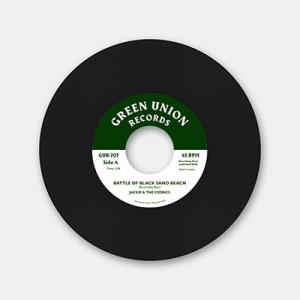 ジャッキー&ザ セドリックス Battle Of Black Sand Beach/Paraiso Del Surf 7inch Single